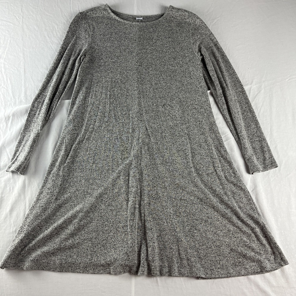 Old Navy Women's Travel A-Line Dress Size Small Sleeve Soft Stretch Gray